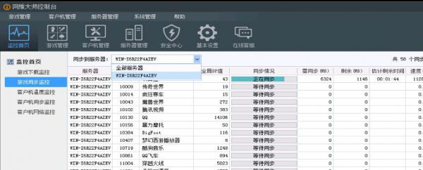 监控首页